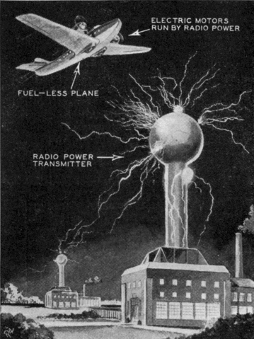Nikola Tesla Wireless energy